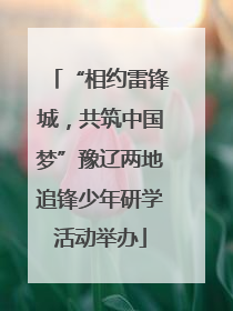 “相约雷锋城，共筑中国梦”豫辽两地追锋少年研学活动举办
