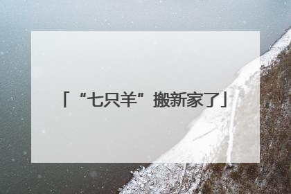 “七只羊”搬新家了