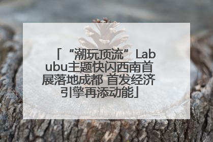 “潮玩顶流”Labubu主题快闪西南首展落地成都 首发经济引擎再添动能