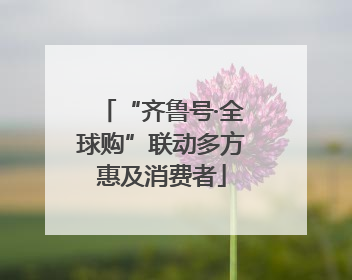 “齐鲁号·全球购”联动多方惠及消费者