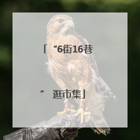“6街16巷” 逛市集