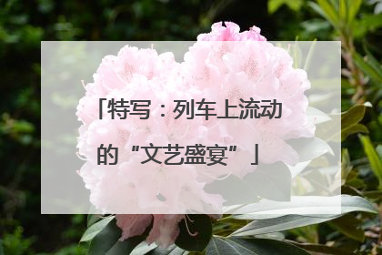 特写：列车上流动的“文艺盛宴”