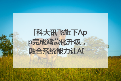 科大讯飞旗下App完成鸿蒙化升级，融合系统能力让AI服务触手可及