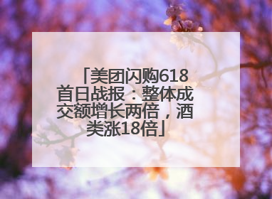 美团闪购618首日战报：整体成交额增长两倍，酒类涨18倍