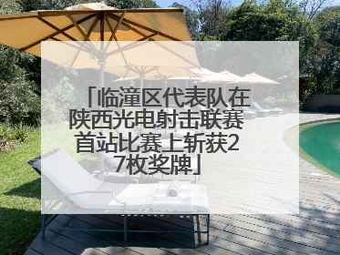 临潼区代表队在陕西光电射击联赛首站比赛上斩获27枚奖牌