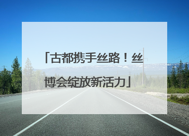 古都携手丝路！丝博会绽放新活力