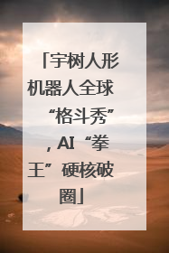 宇树人形机器人全球“格斗秀”，AI“拳王”硬核破圈