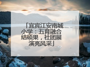 宜宾江安南城小学：五育融合结硕果，社团展演亮风采