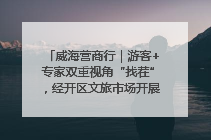 威海营商行｜游客+专家双重视角“找茬”，经开区文旅市场开展暑期前“体检”