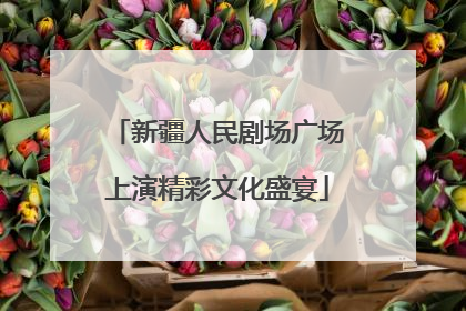 新疆人民剧场广场上演精彩文化盛宴