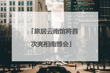 旅居云南馆将首次亮相南博会