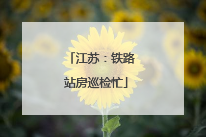 江苏：铁路站房巡检忙