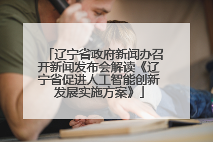 辽宁省政府新闻办召开新闻发布会解读《辽宁省促进人工智能创新发展实施方案》