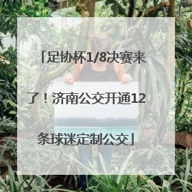 足协杯1/8决赛来了！济南公交开通12条球迷定制公交
