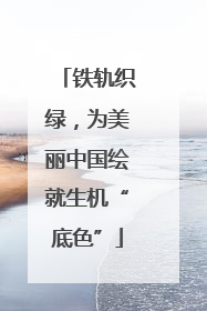 铁轨织绿，为美丽中国绘就生机“底色”