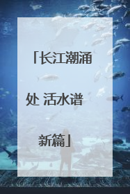 长江潮涌处 活水谱新篇