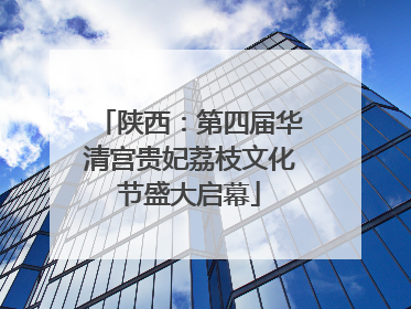 陕西：第四届华清宫贵妃荔枝文化节盛大启幕