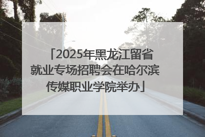 2025年黑龙江留省就业专场招聘会在哈尔滨传媒职业学院举办